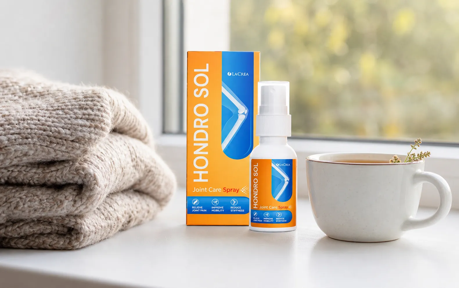Hondro Sol — el envase en el día a día