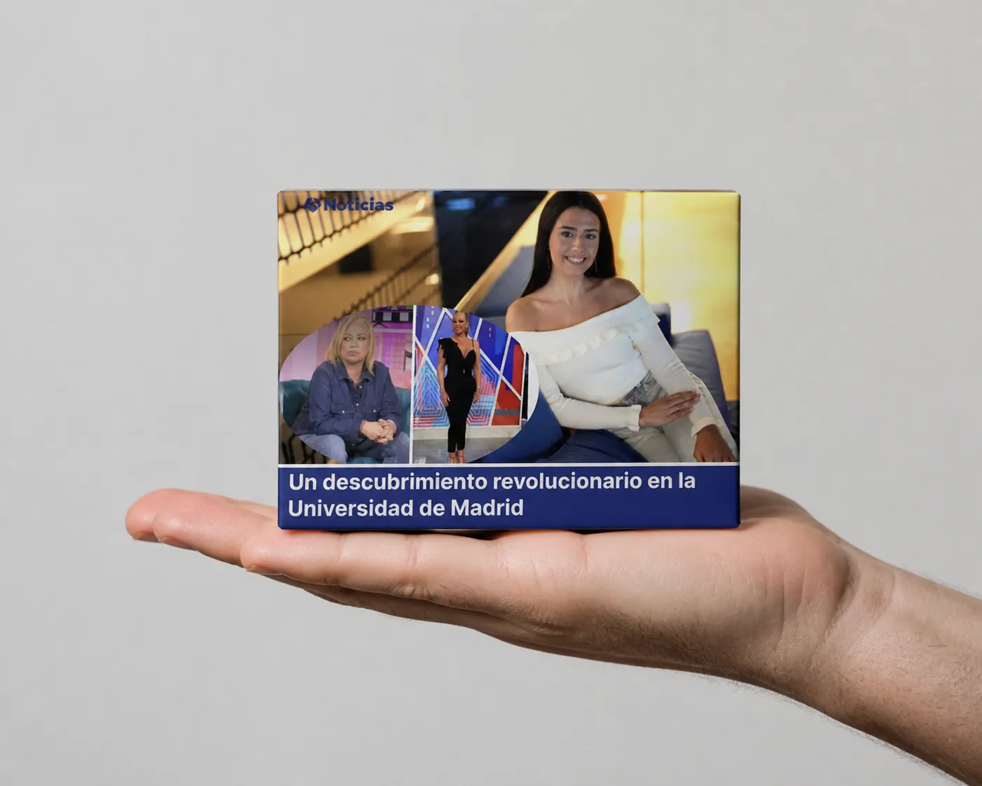 SlimJet — el envase en la mano