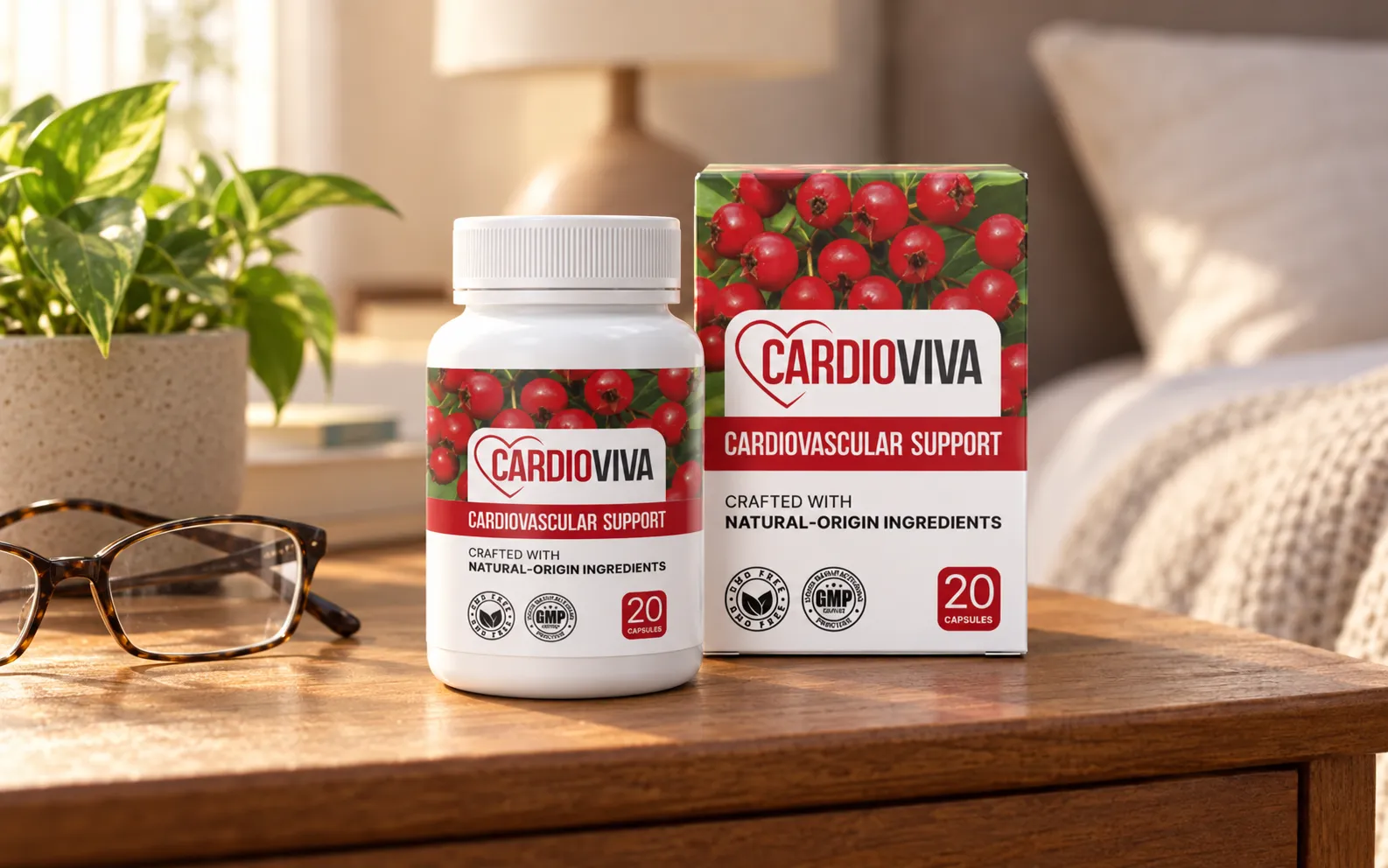 CardioViva — el envase en el día a día