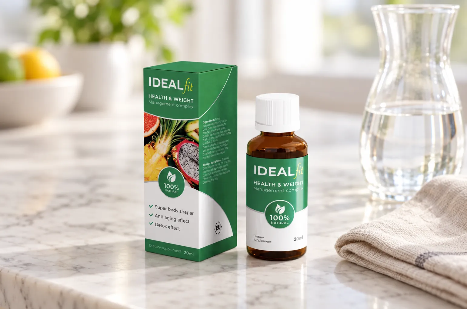 IdealFi — el envase en el día a día