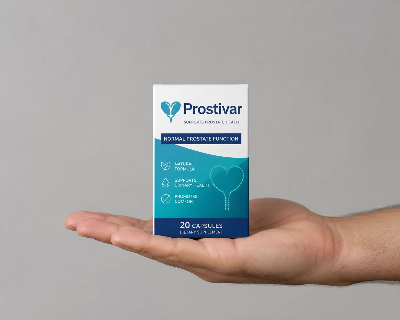 Flexosamine — el envase en la mano