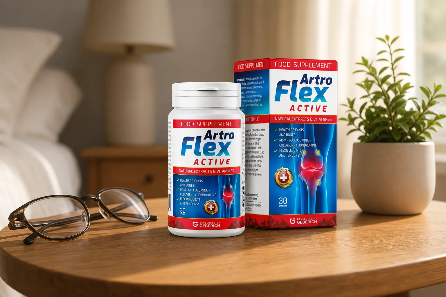 ArtroFlex Active — el envase en el día a día