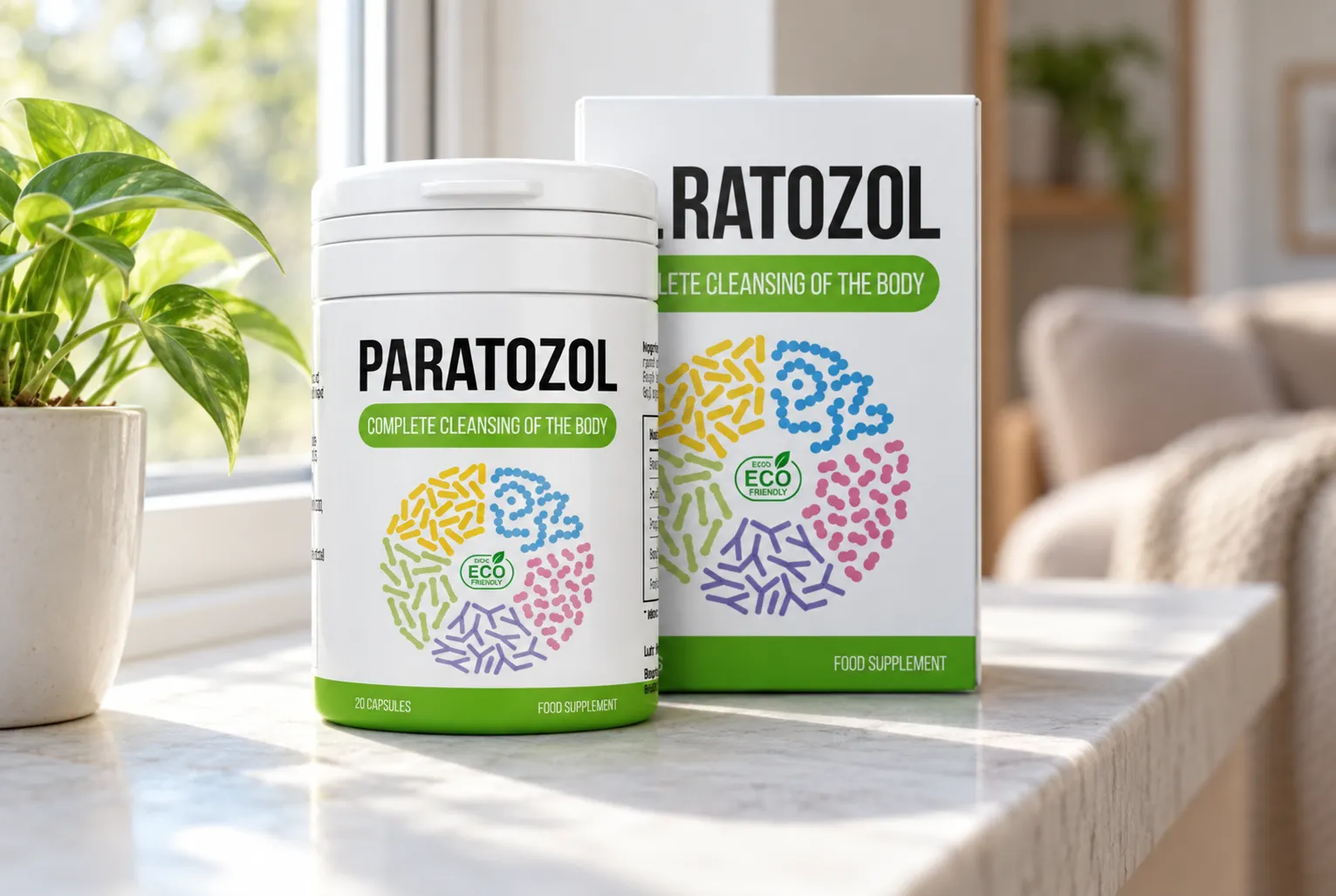 Paratozol — el envase en el día a día