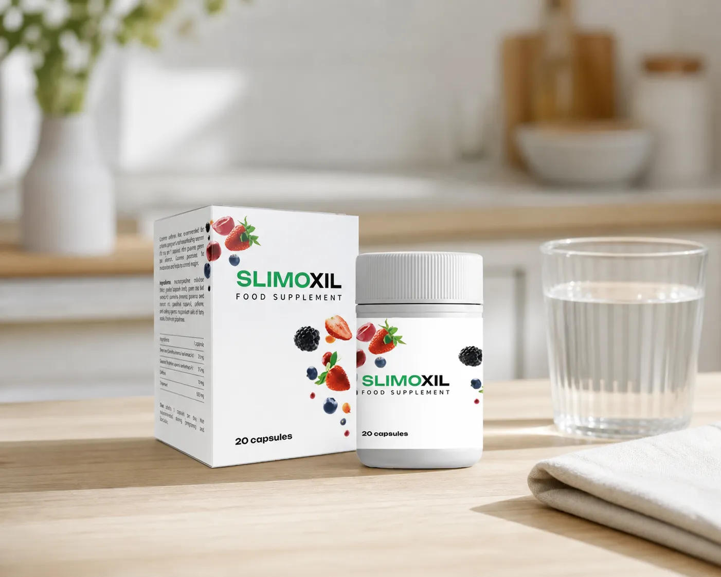 Slimoxil — el envase en el día a día