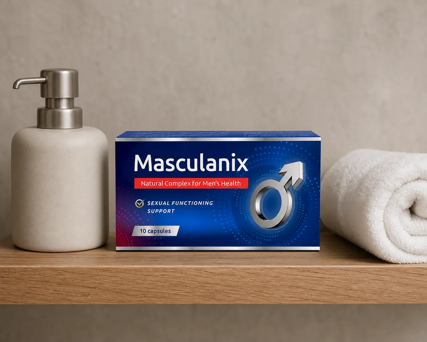 Masculanix — el envase en el día a día