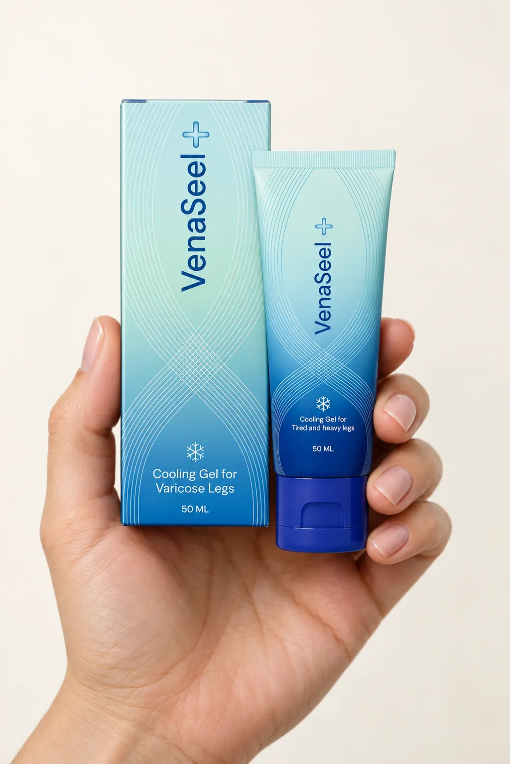 VenaSeel — el envase en la mano