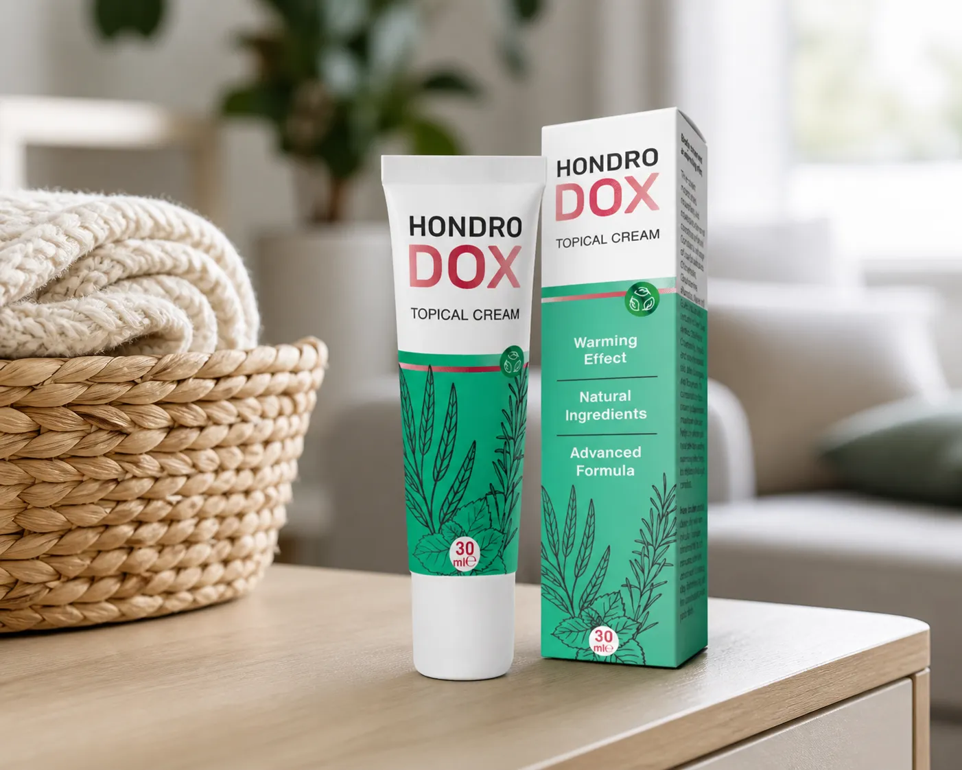 Hondrodox — el envase en el día a día