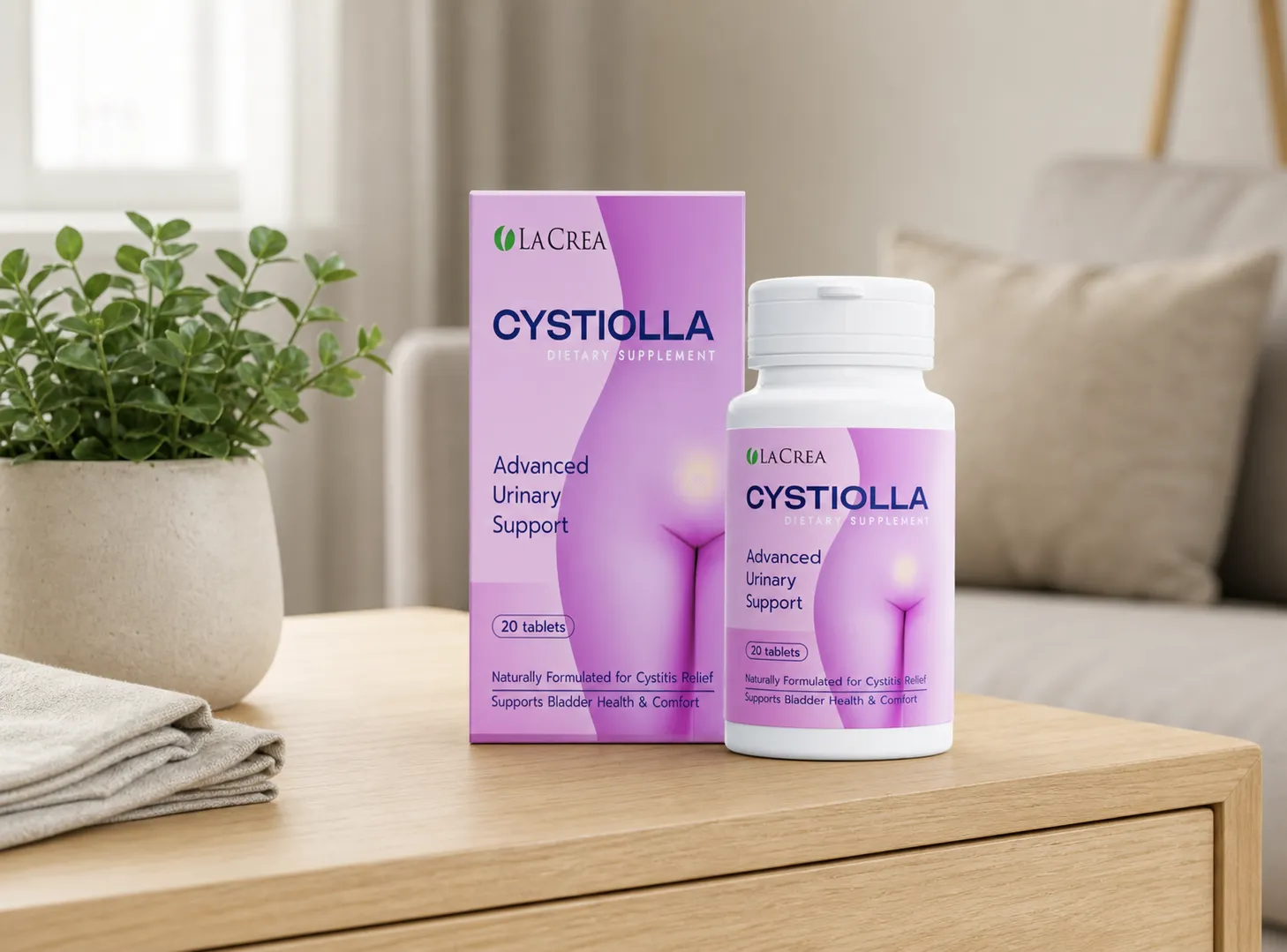Cystiolla — el envase en el día a día