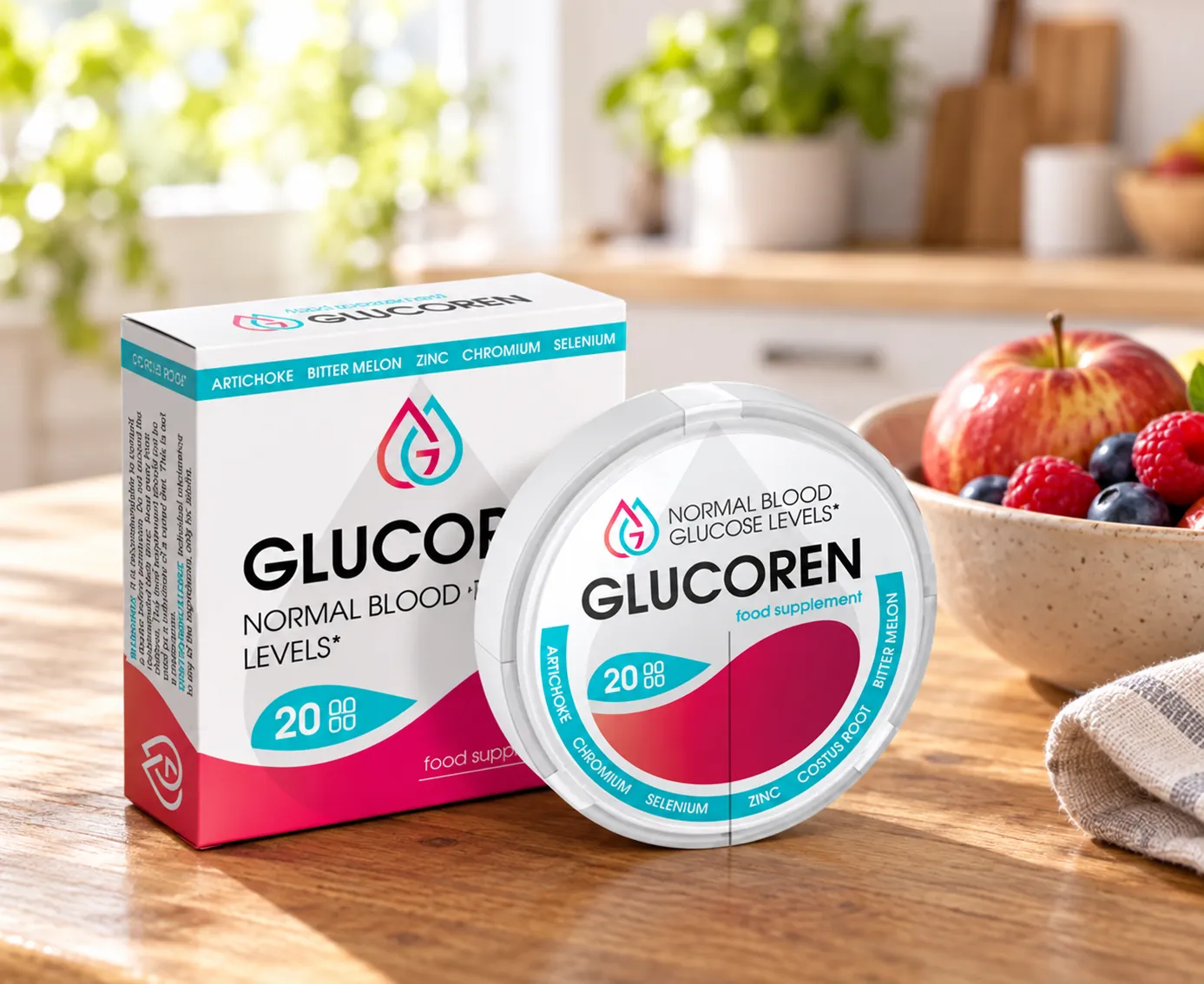 Glucoren — el envase en el día a día