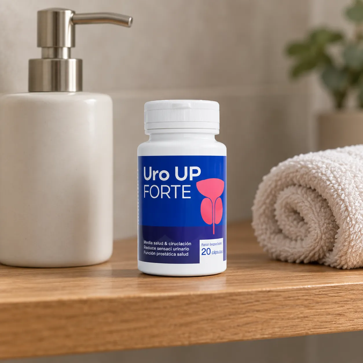 Uro UP Forte — el envase en el día a día