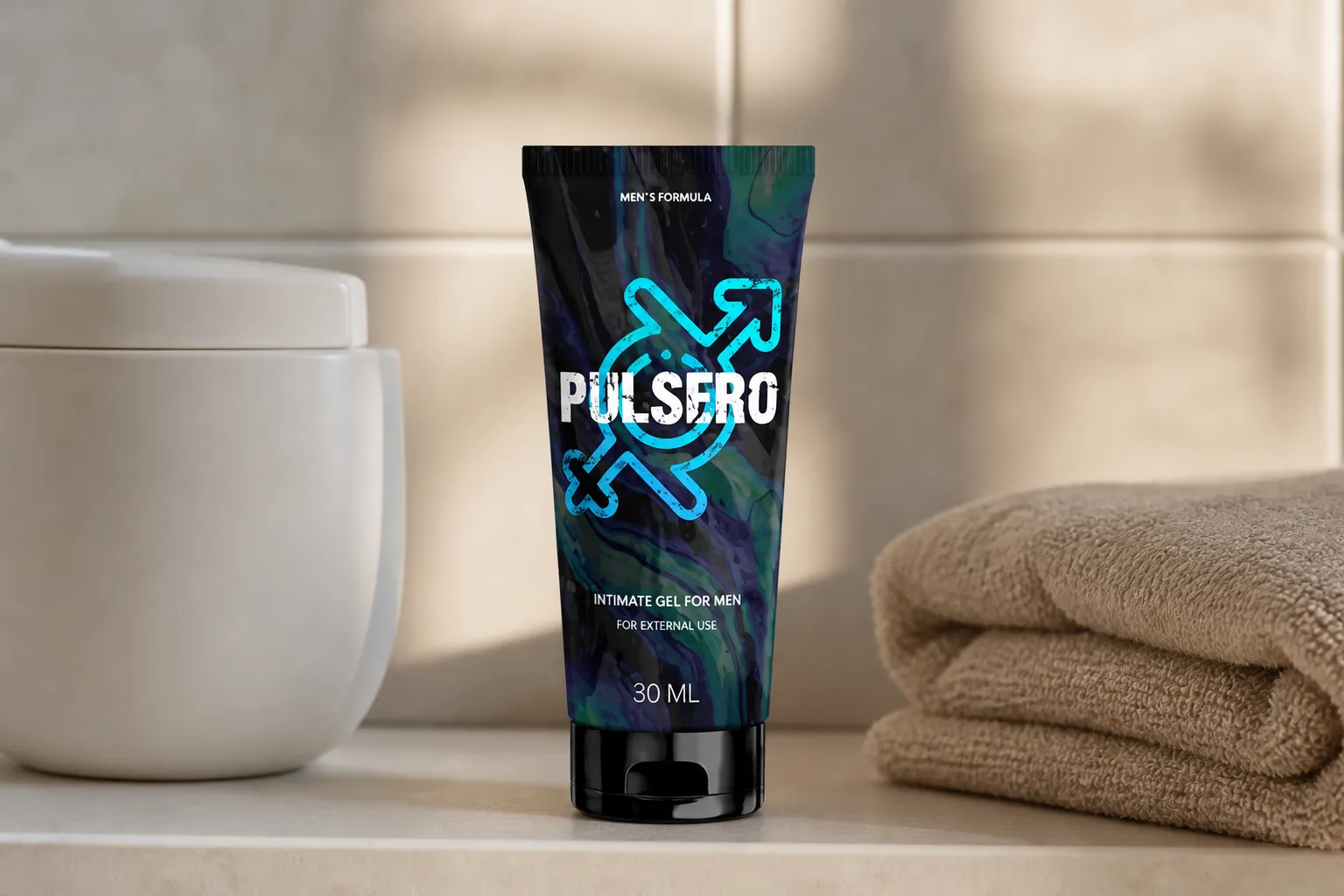 Pulsero gel — el envase en el día a día
