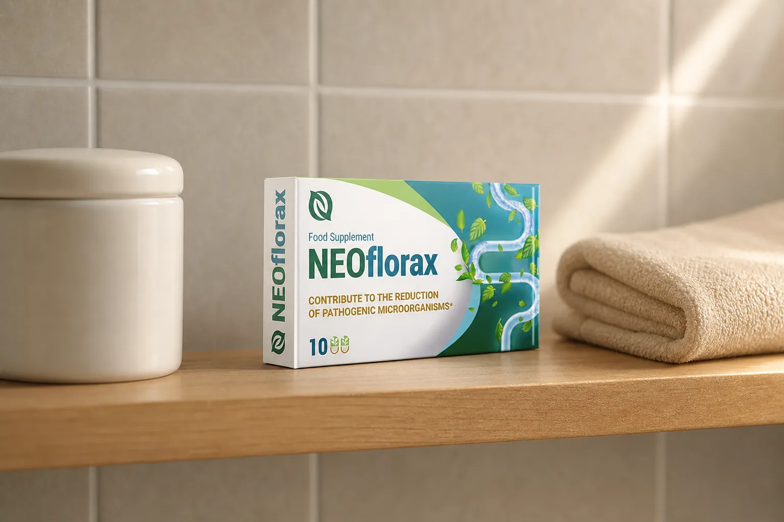 Neoflorax — el envase en el día a día