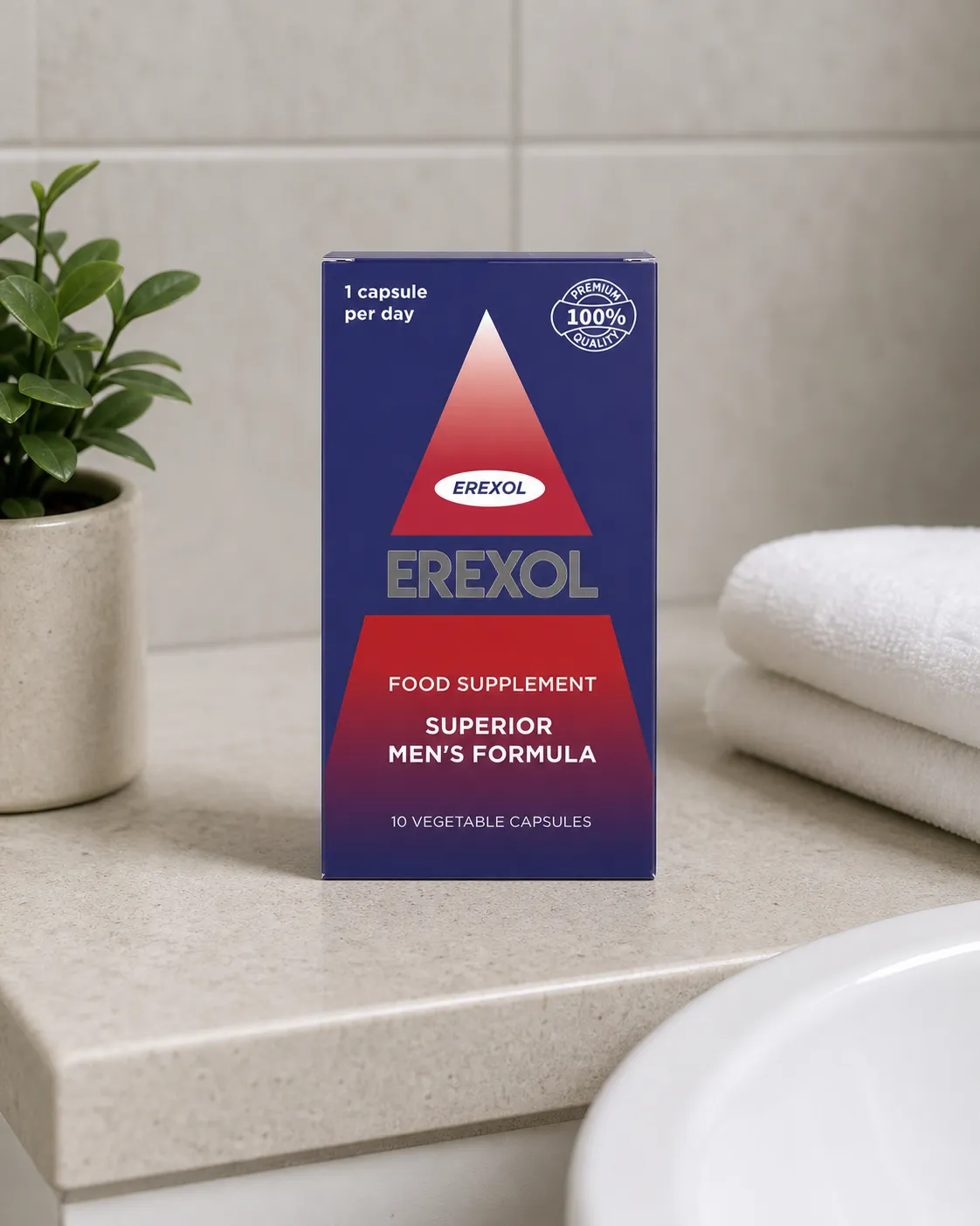 Erexol — el envase en el día a día