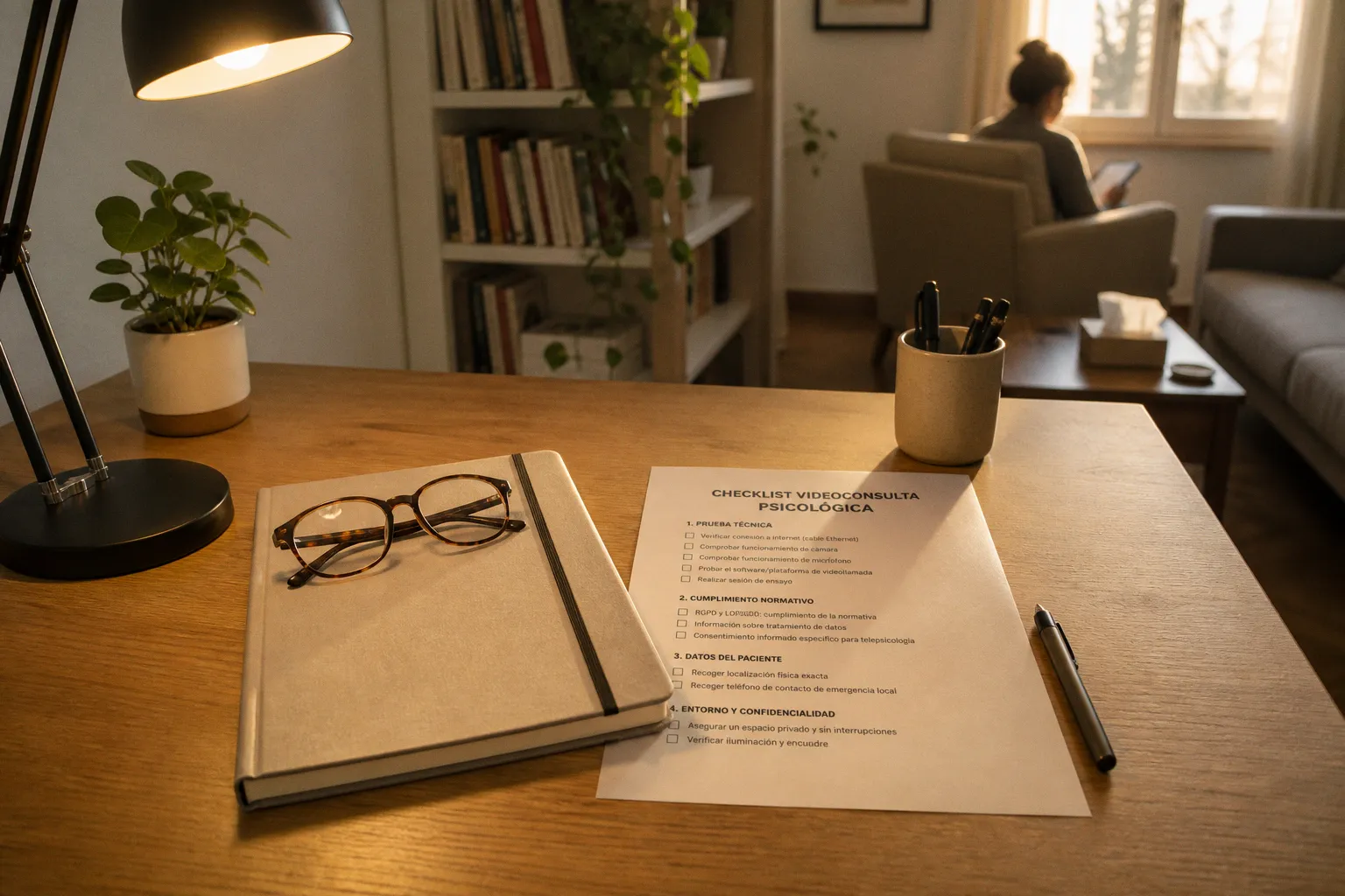 Videoconsulta psicológica: checklist antes de empezar